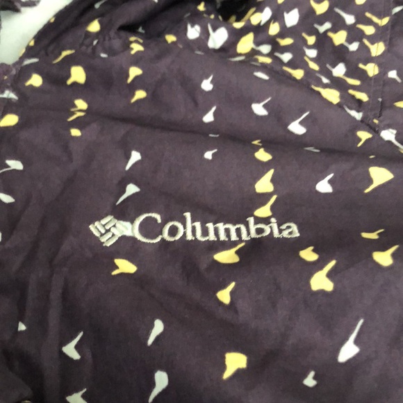 Girls Columbia lined windbreaker size 7-8 - Picture 2 of 8